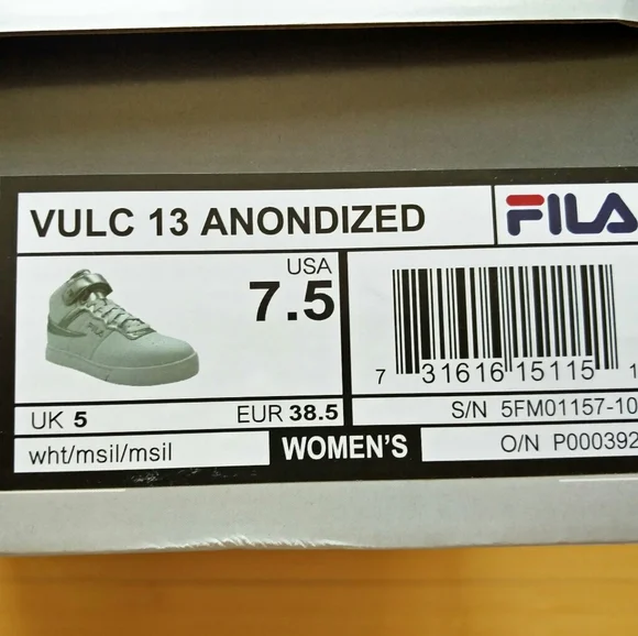 -NEW- Fila Vulcan 13 Anodized Sneakers 7.5 - Picture 16 of 16